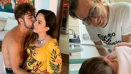 João Vitti, avô de Clara Maria surge admirando a neta - Instagram