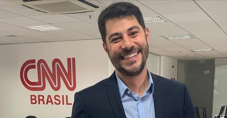 Evaristo Costa na CNN Brasil - Reprodução/Instagram