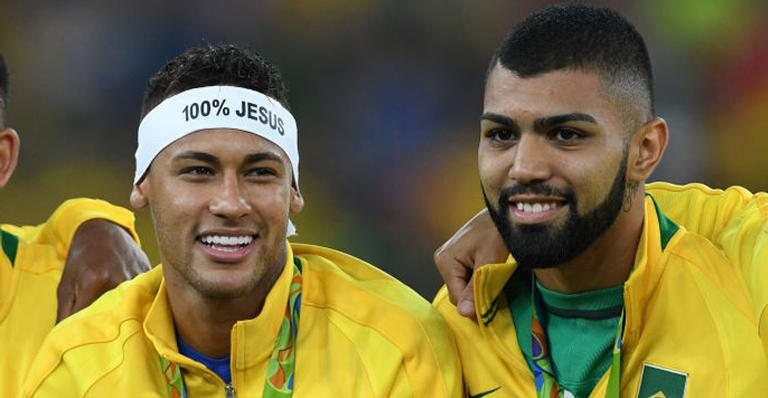 Climão! Fãs notam exclusão de Gabigol no quadro de Neymar Jr. - Getty Images