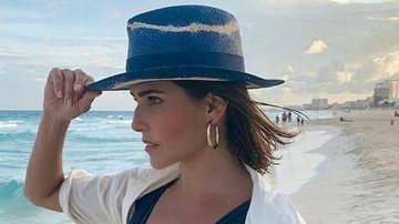 Deborah Secco em praia de Cancún - Reprodução/Instagram