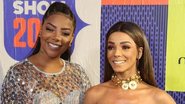 Ludmilla e Brunna Gonçalves no tapete do Prêmio Multishow - REGINALDO TEIXEIRA / CS EVENTOS