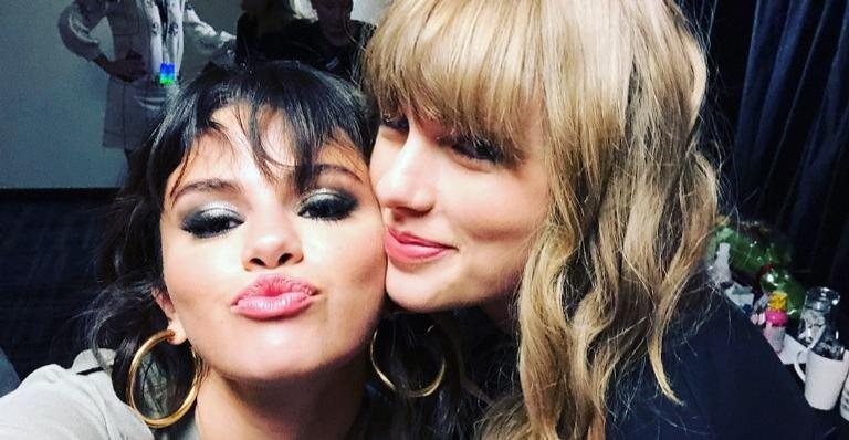 Taylor Swift e Selena Gomez nos bastidores da Reputation Stadium Tour - Foto/Instagram