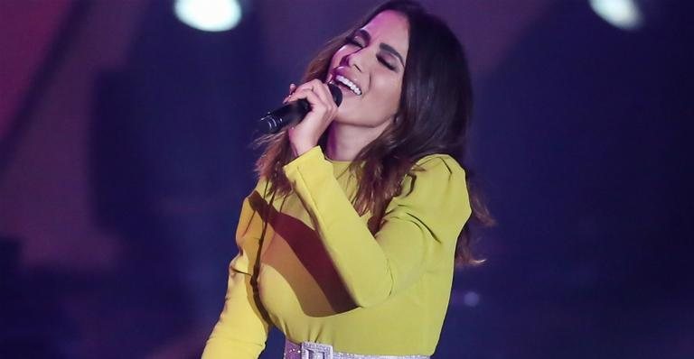 Anitta durante show no Prêmio Multishow 2019 - Roberto Filho/Brazil News