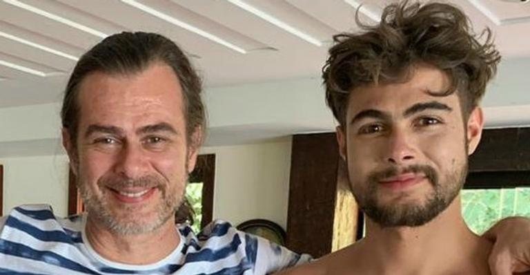 Rafael Vitti homenageia pai com montagem de foto antiga - Instagram