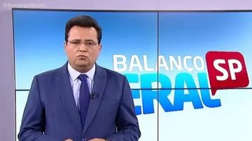 Geraldo Luís passa mal ao vivo e é substituído no Balanço Geral - Record TV