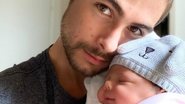 Rafael vitti posa ao lado de Clara Maria e se declara para a filha - Instagram