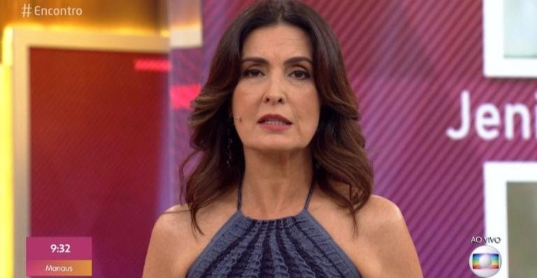 Fátima Bernardes não segura gargalhada durante programa! - Foto/Instagram