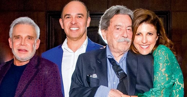 Léo Shehtman, Edson Busin, Paulo Mendes da Rocha e Taissa Buescu - Samuel Chaves/S4 Photopress