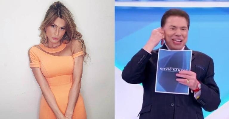 Silvio Santos elogia Lívia Andrade ao diminuir a beleza de sua esposa - Instagram