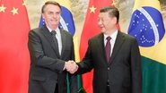 Na capital, Pequim, Jair Bolsonaro se encontra com o presidente chinês, Xi Jinping - Isac Nóbrega/PR