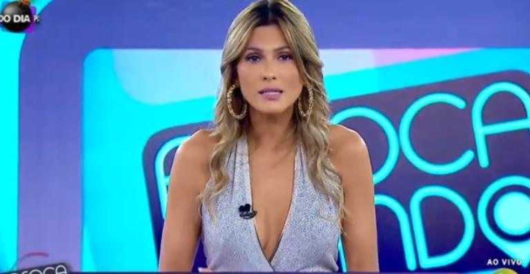 Apresentadora do SBT falou do ator da Globo que polemizou nos últimos dias - Divulgação/SBT