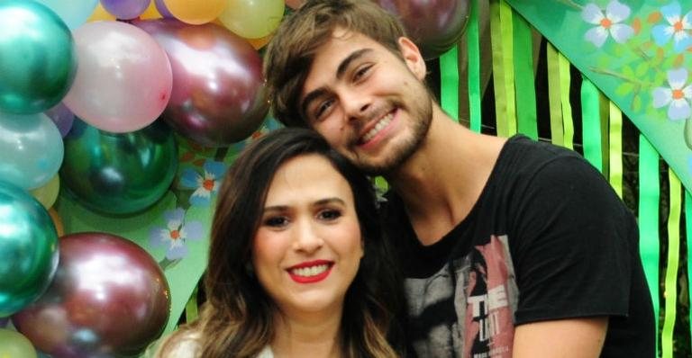 Tatá Werneck e Rafa Vitti no chá de bebê de Clara Maria - Webert Belicio/AgNews