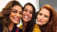 Maria Joana posa com Ju Paes e Julia Lund e brinca com fãs - Instagram