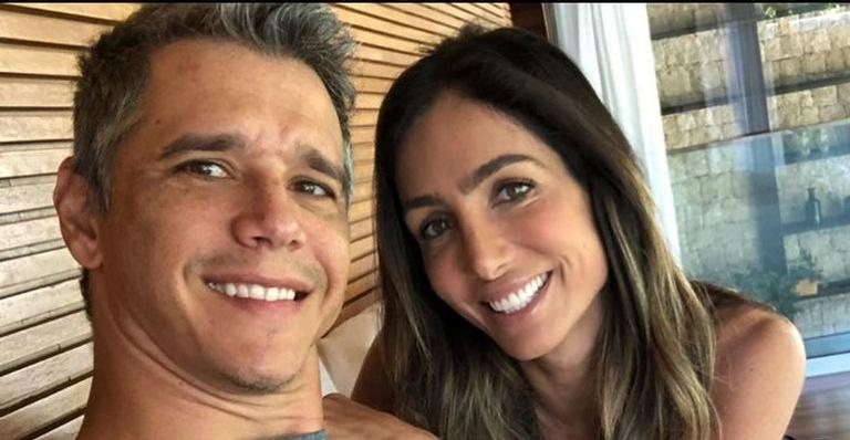 Márcio Garcia com a esposa Andréa Santa Rosa - Reprodução/Instagram