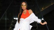 Sabrina Sato posa de vestido laranja e chama atenção - Reprodução/Instagram