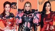 Halsey, de Zoe Costello; Pabllo Vittar, de Rober Dognani e Nicole Scherzinger, de Tom Ford - Andreas Rentz/Getty Images e Daniele Venturelli/Wireimage