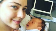 Carol Dantas compartilha clique de passeio matinal com Valentin - Instagram