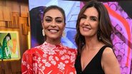 Global recebeu Juliana Paes no seu programa e falou da novela - Divulgação/TV Globo