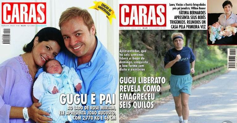 Memória: Veja as capas mais marcantes de Gugu Liberato na CARAS - Arquivo