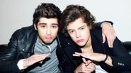 Zayn e Harry Styles nos bastidores da turnê ''Up All Night'' - Foto/Divulgação