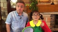 Maria Antonieta de las Nieves durante a sua última entrevista com o apresentador Gugu - Foto/Reprodução