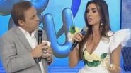 Nicole Bahls relembra participação no 'Programa do Gugu' - Reprodução/Record TV