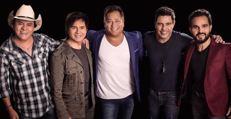 Zezé di Camargo, Luciano, Chitãozinho, Xororó e Leonardo anunciam turnê ''Amigos'' - Foto/Divugalção