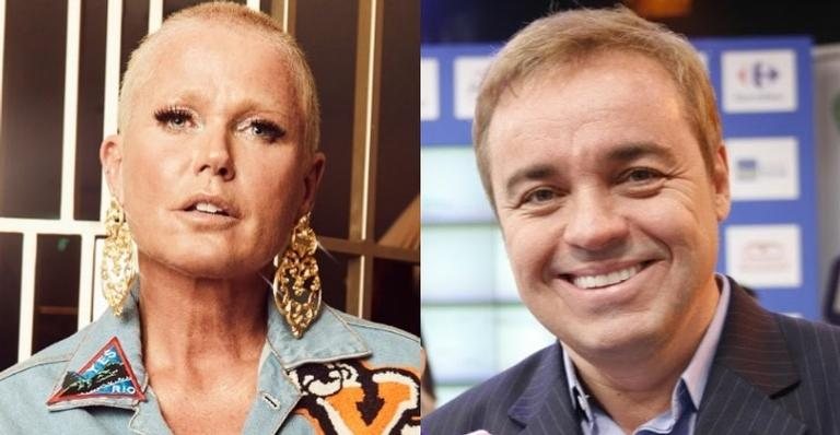 Xuxa pede orações a Gugu Liberato no meio de show - Reprodução/Instagram/Acervo SBT