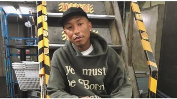 Pharrell Williams aproveita o domingo para conhecer a cidade maravilhosa - Instagram