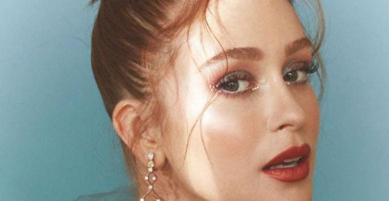 Marina Ruy Barbosa surge deslumbrante em vestido de gala de grife italiana - Reprodução/Instagram/Fernando Tomaz