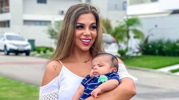 Evelyn Regly comemora três meses do filho com festa de abacate e fãs se divertem - Instagram