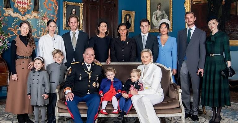 Foto oficial da família junta - Getty Images e reprodução