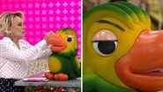 Apresentadora brincou com o seu mascote no matinal da Globo - Divulgação/TV Globo