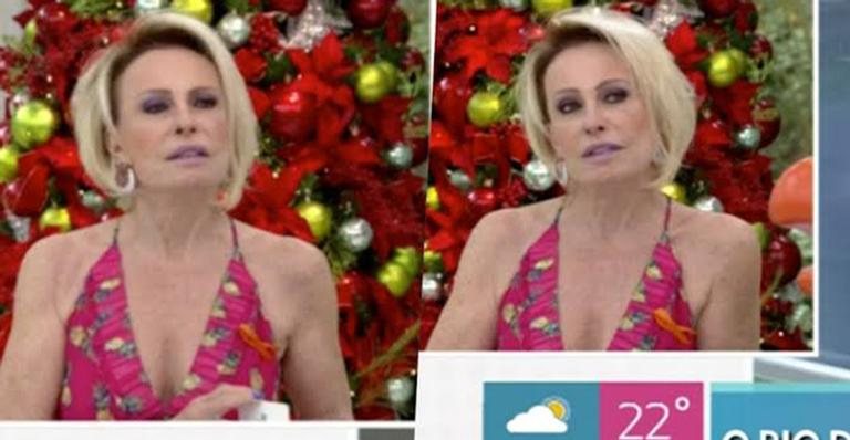 Apresentadora comentou sobre doença e ainda aconselhou o público - Divulgação/TV Globo