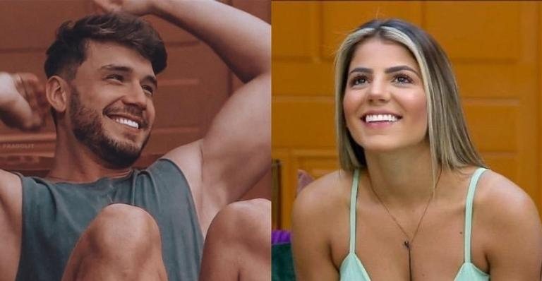 Lucas e Hariany comentam sobre a recente troca de beijos entre os dois - Instagram