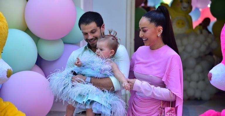 Sabrina Sato e Duda Nagle comemoram 1 ano de Zoe com festão - Marcelo Sá Barretto/AgNews