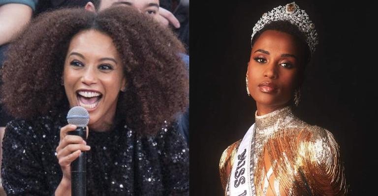 Taís Araujo comenta vitória de Zozibini Tunzi no Miss Universo 2019 - Globo/Fábio Rocha/Divulgação/Instagram