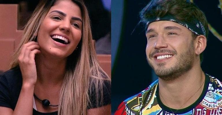 Após noite de comemoração, Hariany Almeida acaba se declarando para Lucas Viana - Divulgação/Record Tv