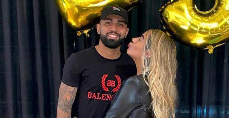 Gabigol publica registro ao lado da amada, Rafaella Santos - Instagram