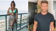 Tati Dias e Guilherme Leão brigam feio e peoa corre atrás do namorado - Instagram