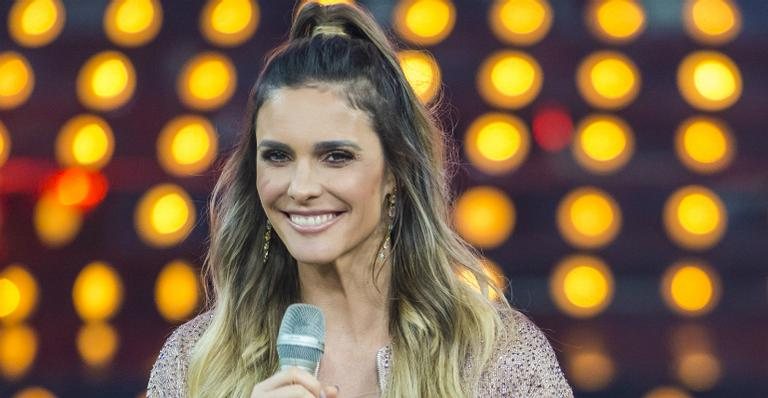 Fernanda Lima registrou um momento incrível que viveu ao lado dos filhos fazendo ação social em um hospital de São Paulo - Globo/Paulo Belote