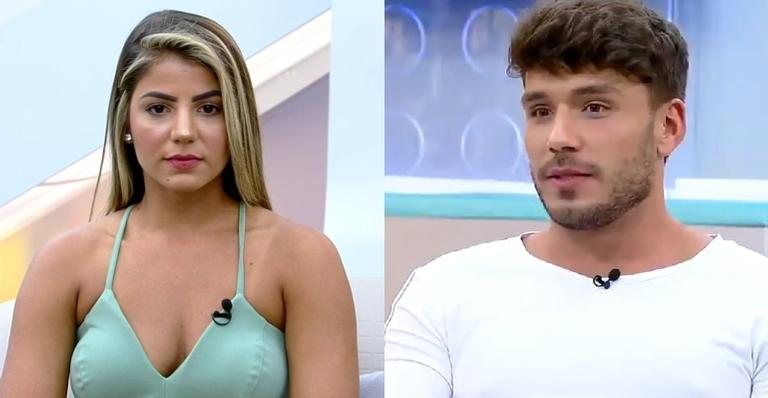 Hariany decepciona Lucas com resposta sobre relacionamento - Reprodução/Record Tv