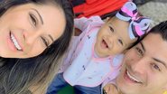 Arthur Aguiar e a filha posam juntos nas redes sociais - Instagram