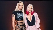 Iggy Azalea e Pabllo Vittar se encontram nos bastidores de show em São Paulo - Foto/Instagram