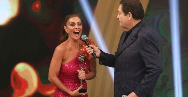 Premiação anual aconteceu no programa Domingão do Faustão - Divulgação/TV Globo