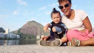 Sheron Menezzes visita Cristo Redentor com o filho, Benjamin - Instagram