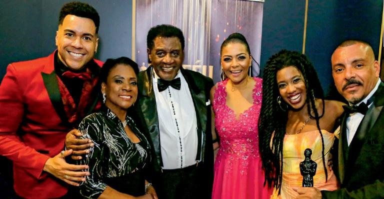 Homenageados, Lincoln Tornado, Dulcinéia Novaes, Tony Tornado, Deise Nunes, Maria Gal e Dexter - Diego Tadeu Mendes