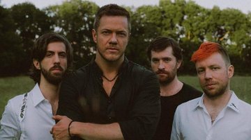 Imagine Dragons durante a gravação do álbum ''Origins'' - Foto/Divulgação