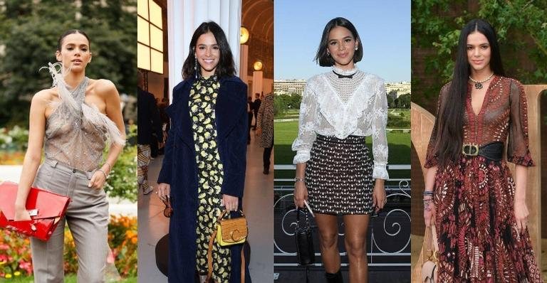 Bruna Marquezine na Paris Fashion Week - Getty Images