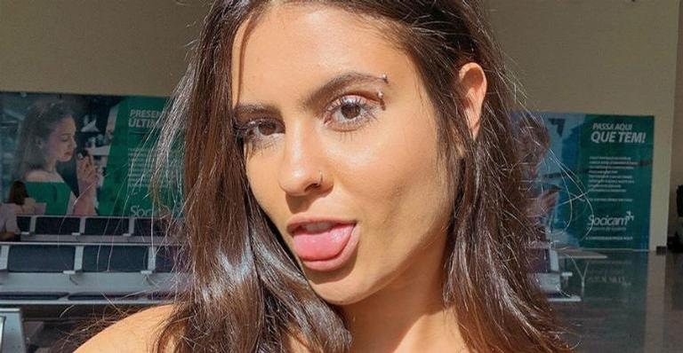 Hana Khalil é flagrada em clique inusitado e faz montagem na web. - Divulgação/Instagram